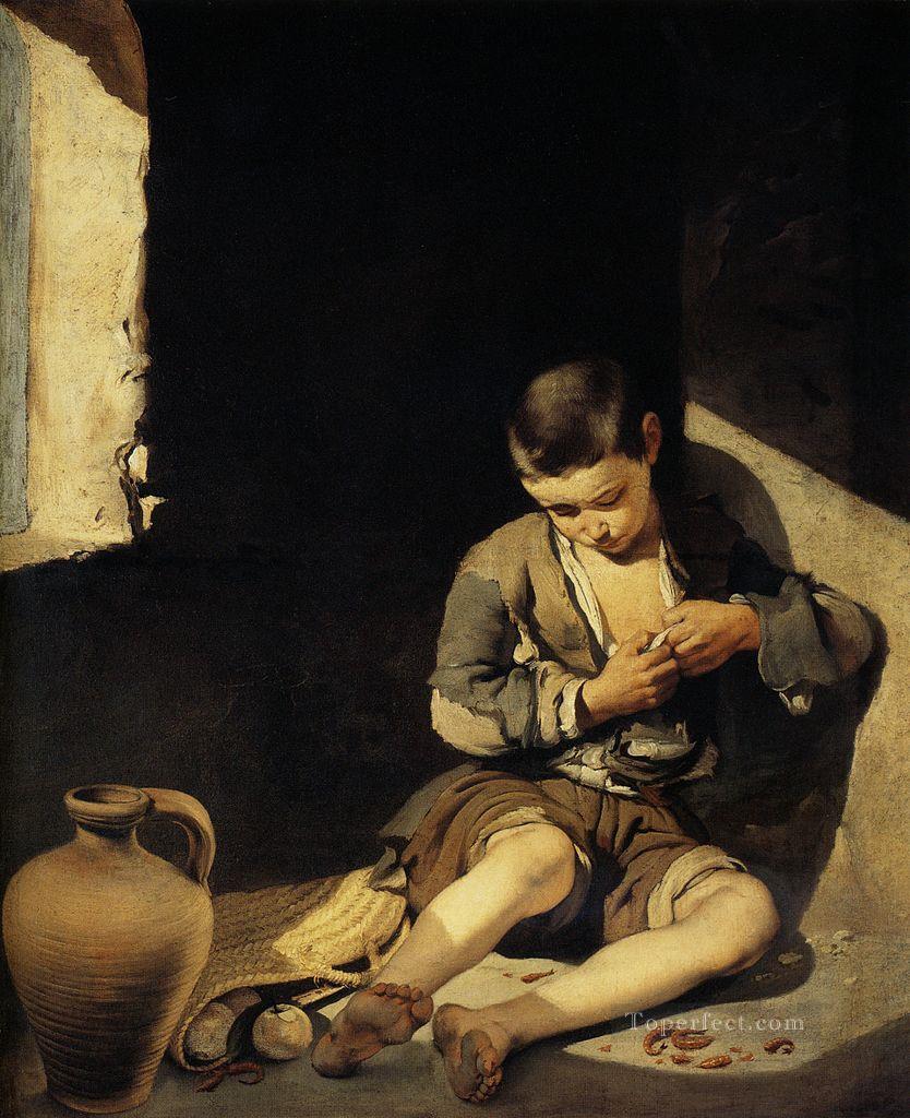 The Young Beggar Spanish Baroque Bartolome Esteban Murillo Oil Paintings
